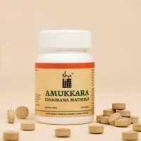 Ашвагандха в таблетках, адаптоген, 100 штук, Иша Лайф; Amukkara Chooranam (The power of Ashwagandha) Tab 100 pcs, Isha Life